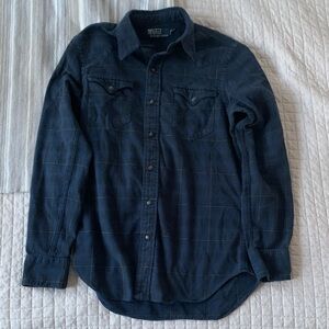 Polo by Ralph Lauren Flannel Western Shirt, Small